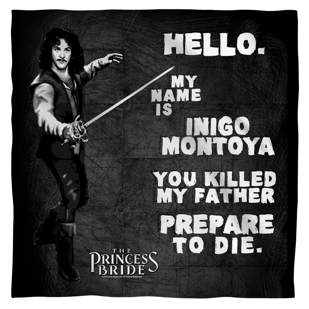 The Princess Bride Hello Again Bandana Officially Licensed