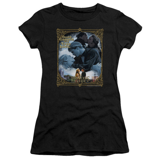 The Princess Bride Timeless Junior Sheer Cap Sleeve Womens T Shirt Black