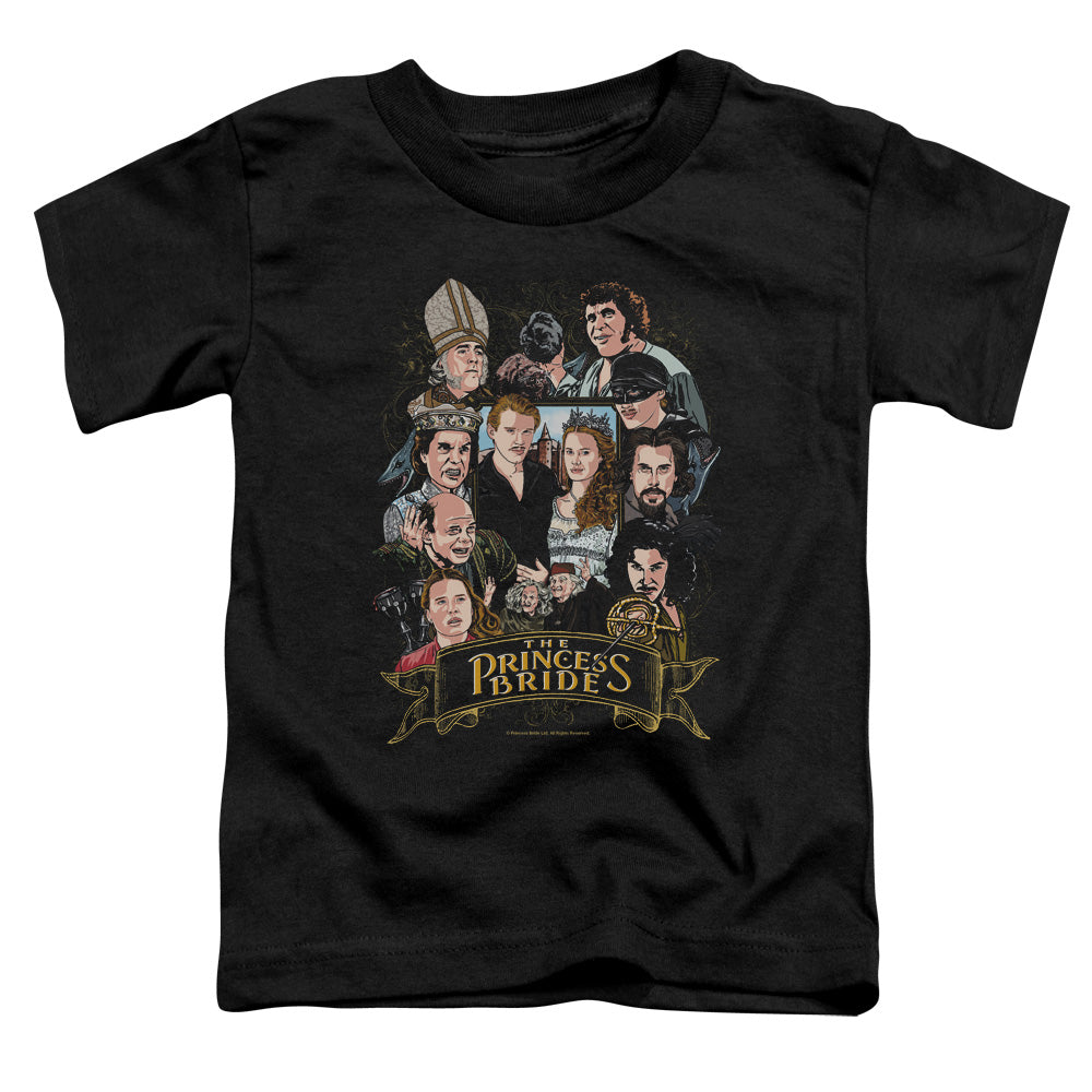 The Princess Bride Players Toddler Kids Youth T Shirt Black