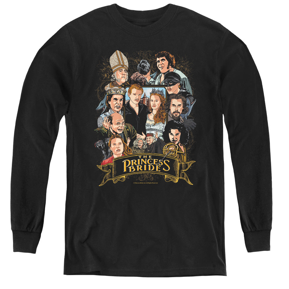 The Princess Bride Timeless 2 Long Sleeve Kids Youth T Shirt Black