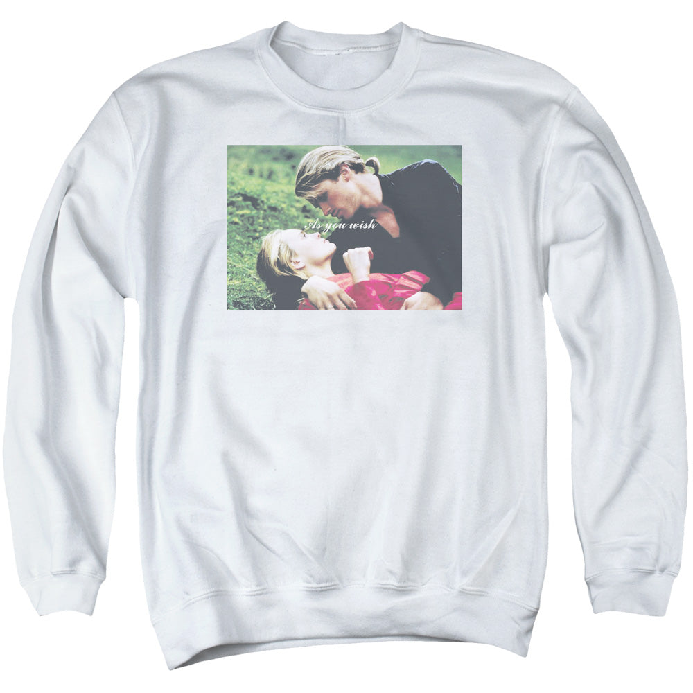 The Princess Bride As You Wish Mens Crewneck Sweatshirt White
