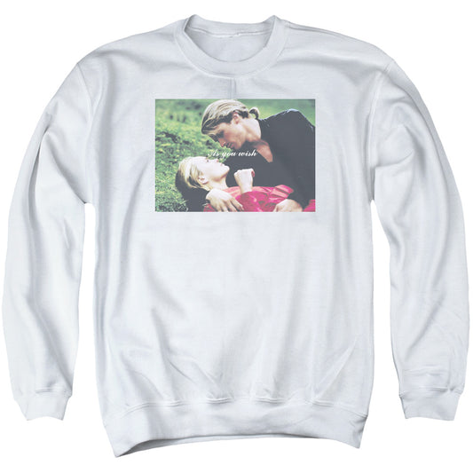 The Princess Bride As You Wish Mens Crewneck Sweatshirt White