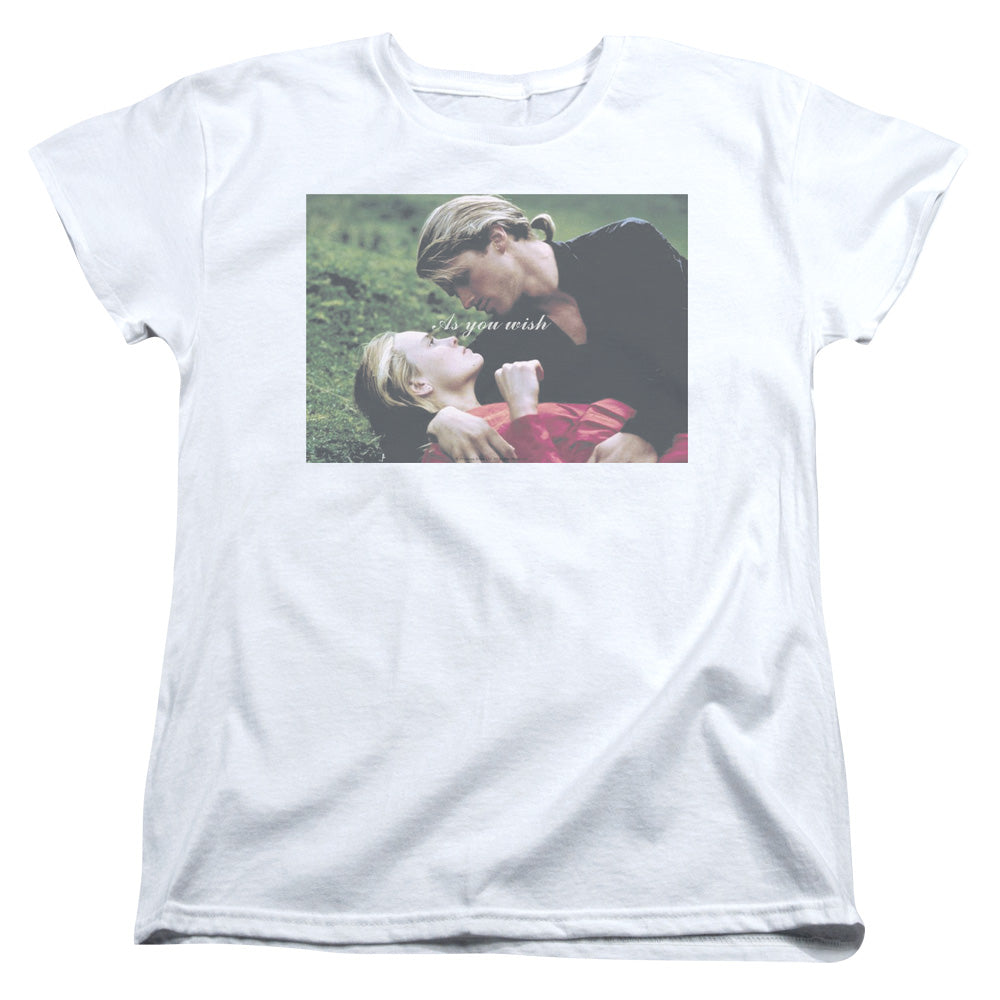 The Princess Bride As You Wish Womens T Shirt White