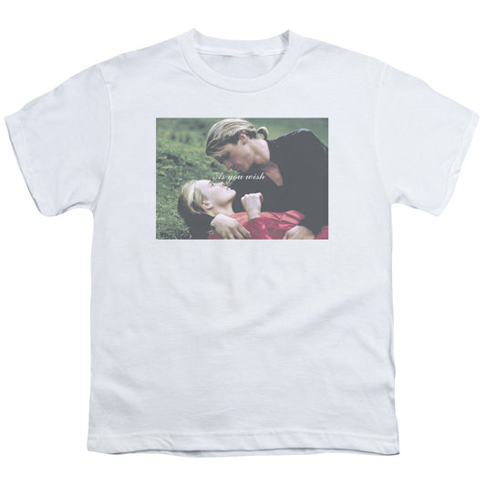 The Princess Bride As You Wish Kids Youth T Shirt White