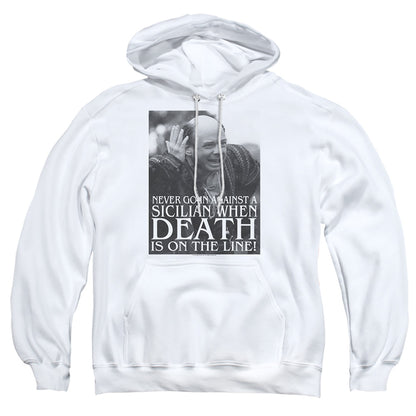 Princess Bride Sicilian Mens Hoodie White