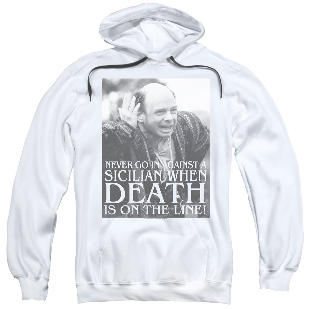The Princess Bride Sicilian Mens Hoodie White