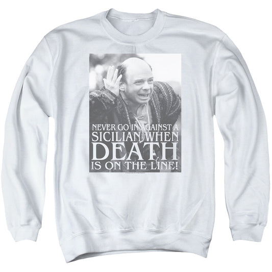 The Princess Bride Sicilian Mens Crewneck Sweatshirt White