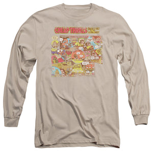 Big Brother And The Holding Company Cheap Thrills Mens Long Sleeve Shirt Sand