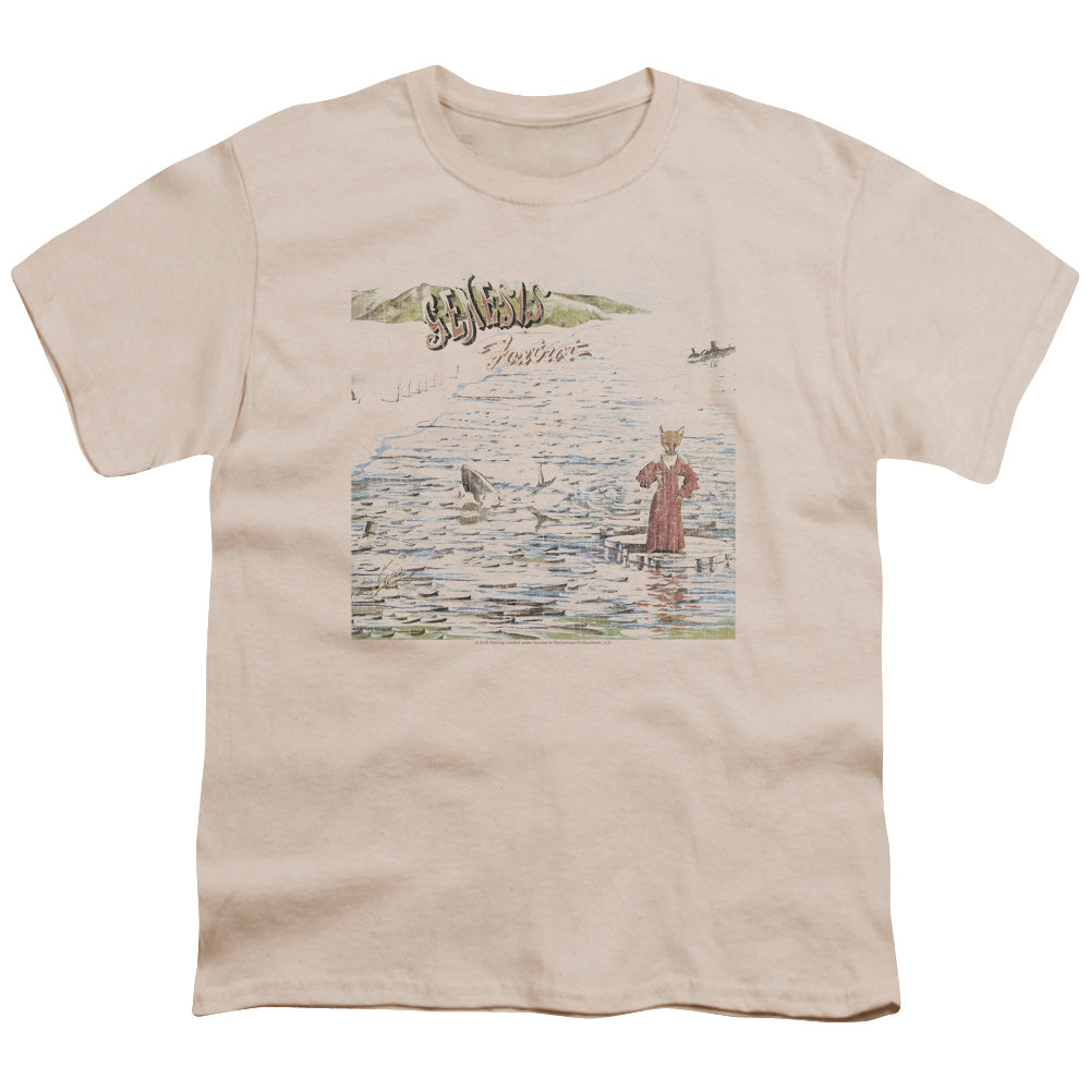 Genesis Foxtrot Kids Youth T Shirt Cream