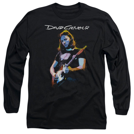 David Gilmour Guitar Gilmour Mens Long Sleeve Shirt Black