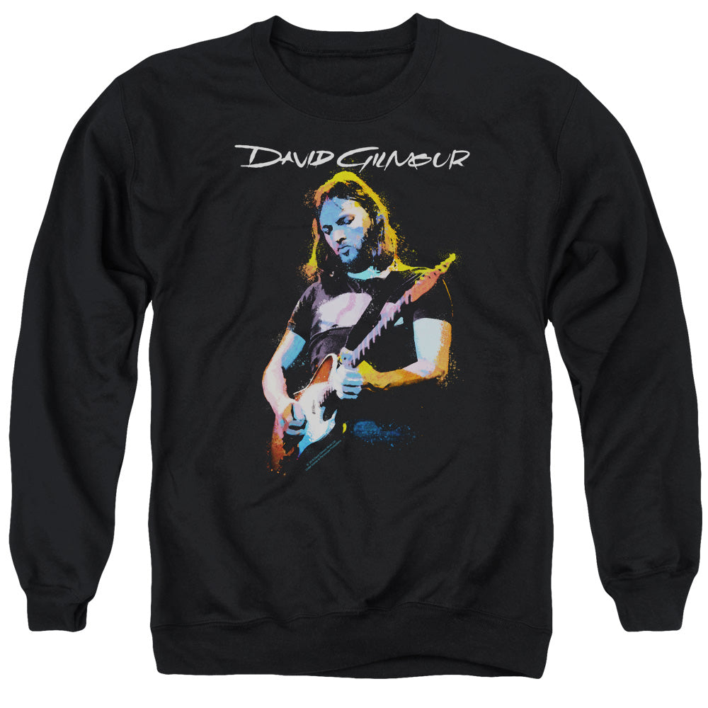 David Gilmour Guitar Gilmour Mens Crewneck Sweatshirt Black