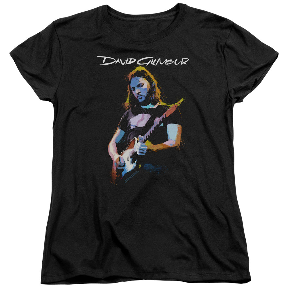 David Gilmour Guitar Gilmour Womens T Shirt Black