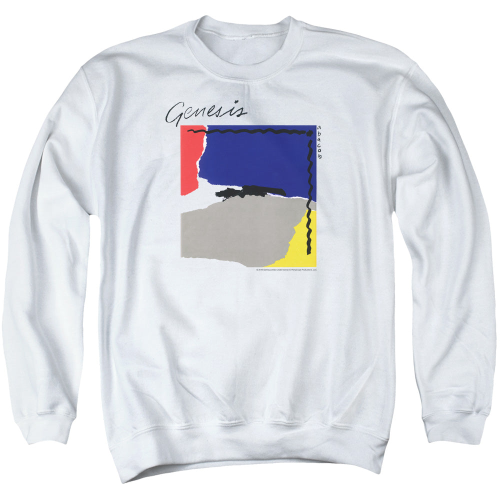 Genesis Abacab Mens Crewneck Sweatshirt White