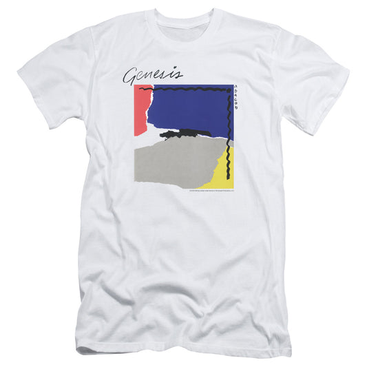 Genesis Abacab Slim Fit Mens T Shirt White