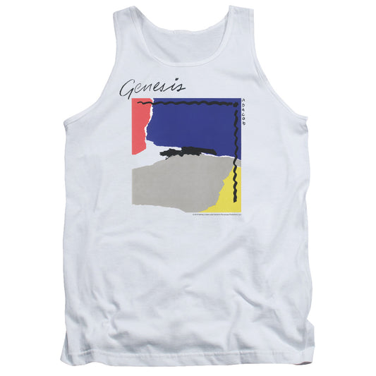 Genesis Abacab Mens Tank Top Shirt White