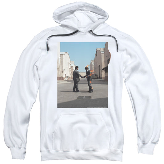 Pink Floyd Wish You Were Here Mens Hoodie White