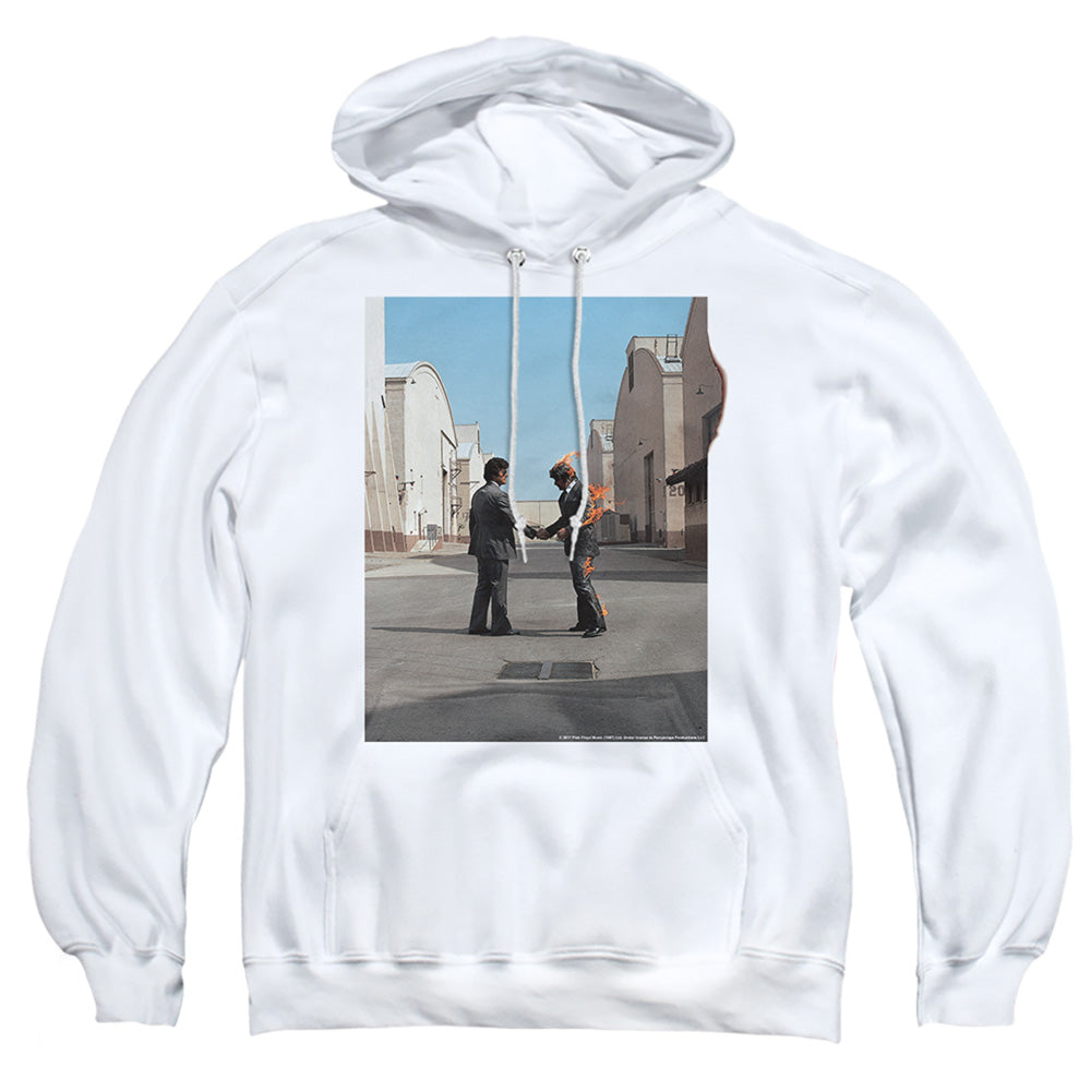 Pink Floyd Wish You Were Here Mens Hoodie White