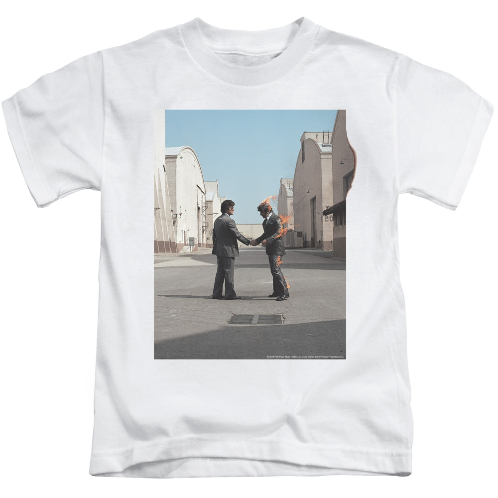 Pink Floyd Wish You Were Here Juvenile Kids Youth T Shirt White