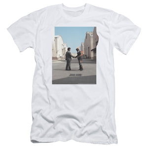 Pink Floyd Wish You Were Here Slim Fit Mens T Shirt White