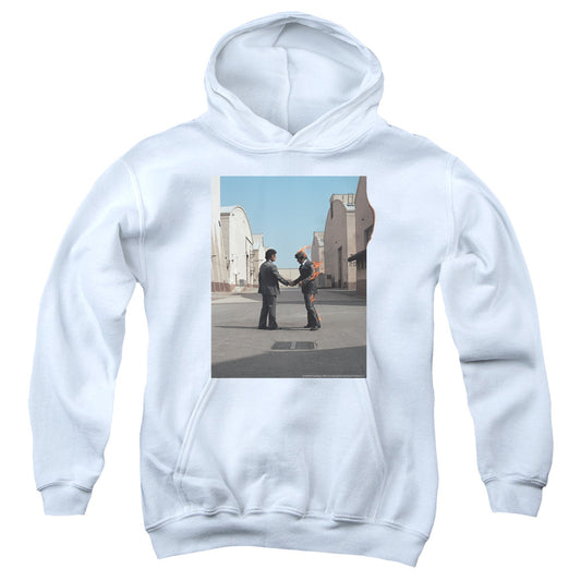 Pink Floyd Wish You Were Here Kids Youth Hoodie White