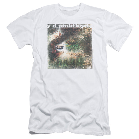 Pink Floyd Saucerful of Secrets Slim Fit Mens T Shirt White