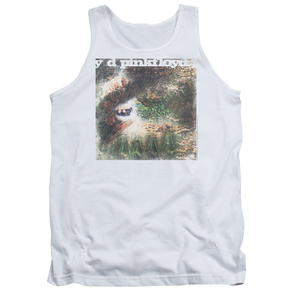 Pink Floyd Saucerful of Secrets Mens Tank Top Shirt White