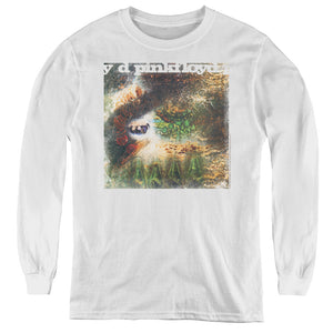 Pink Floyd Saucerful of Secrets Long Sleeve Kids Youth T Shirt White