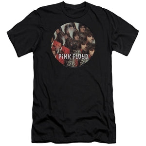 Pink Floyd Piper Premium Bella Canvas Slim Fit Mens T Shirt Black