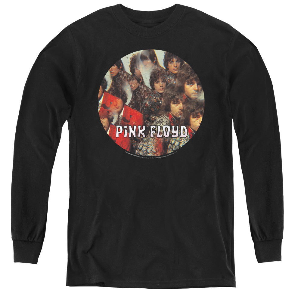 Pink Floyd Piper Long Sleeve Kids Youth T Shirt Black