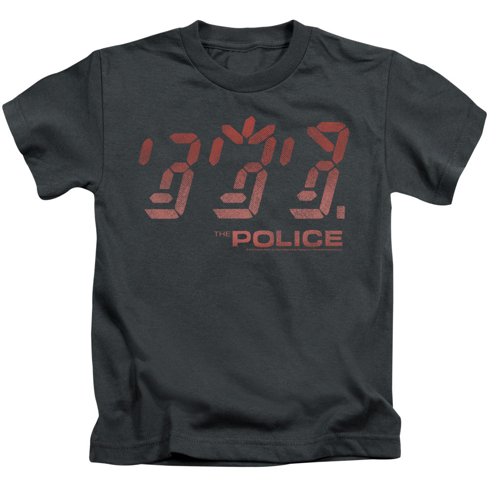 The Police Ghost In The Machine Juvenile Kids Youth T Shirt Charcoal