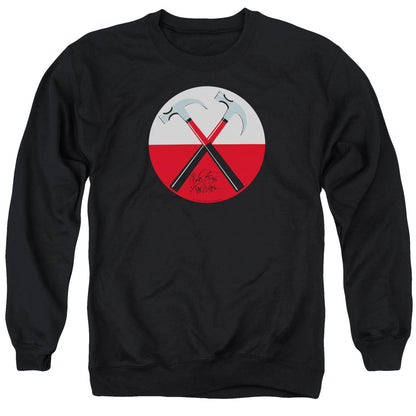 Roger Waters Hammers Mens Crewneck Sweatshirt Black