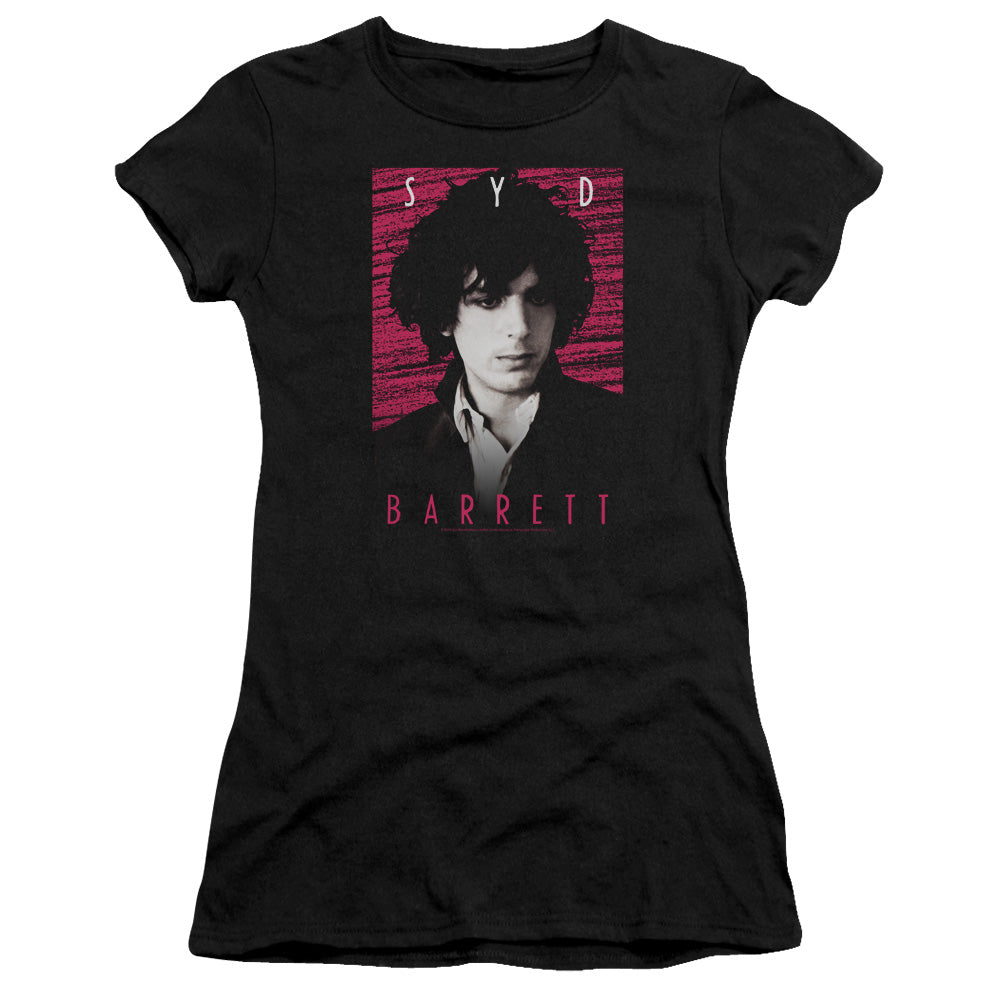 Syd Barrett Syd Junior Sheer Cap Sleeve Womens T Shirt Black