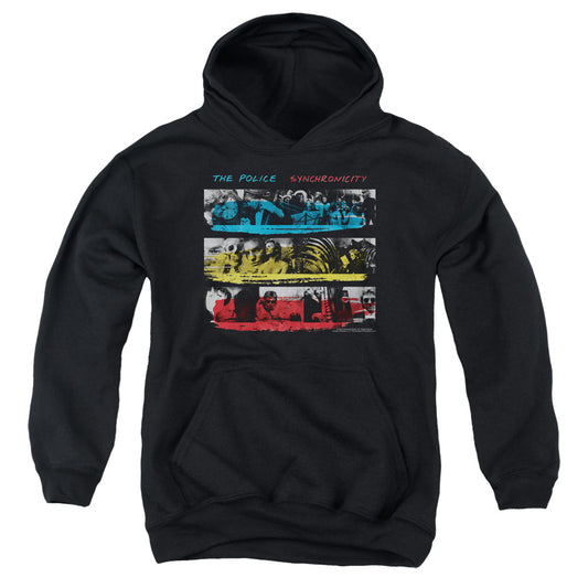 The Police Syncronicity Kids Youth Hoodie Black