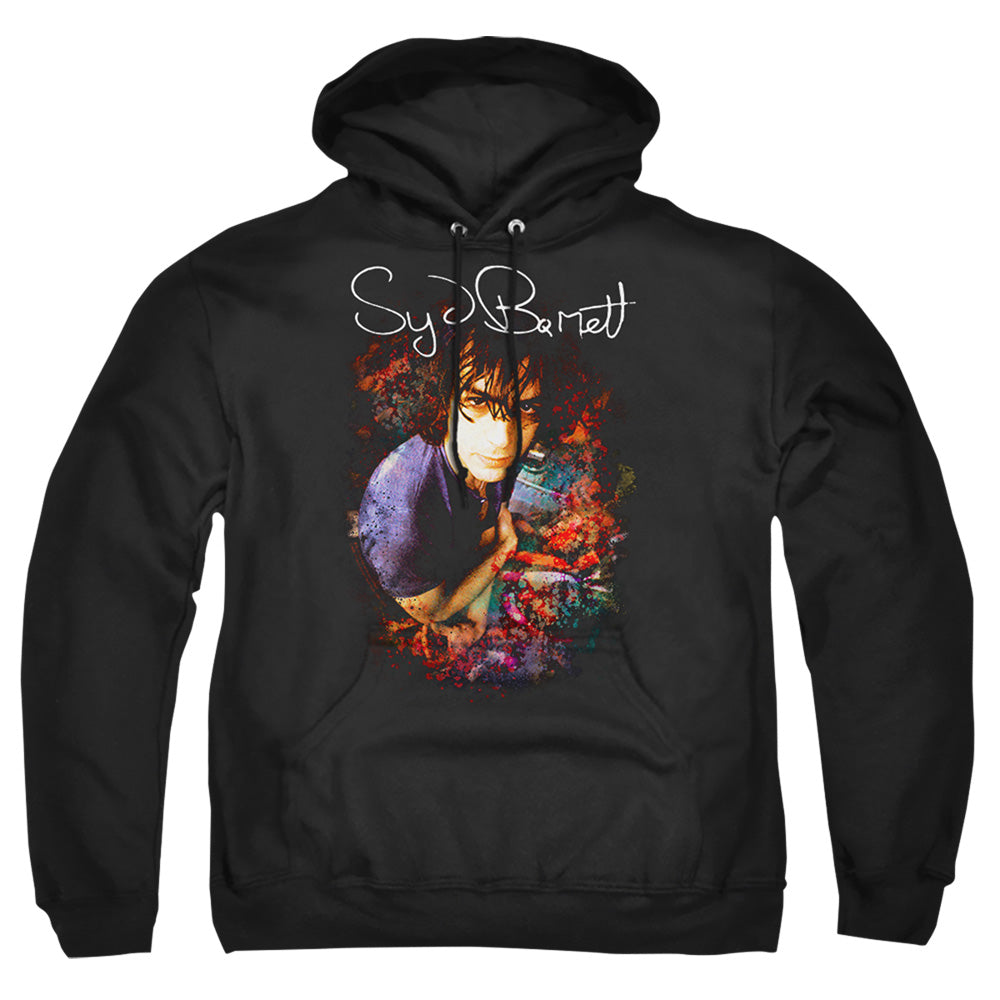 Syd Barrett Madcap Syd Mens Hoodie Black