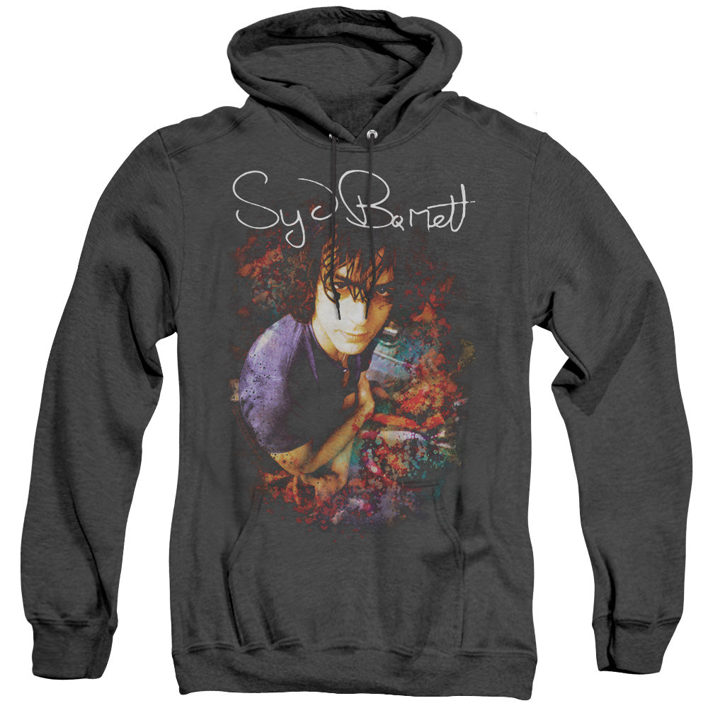 Syd Barrett Madcap Syd Heather Mens Hoodie Black