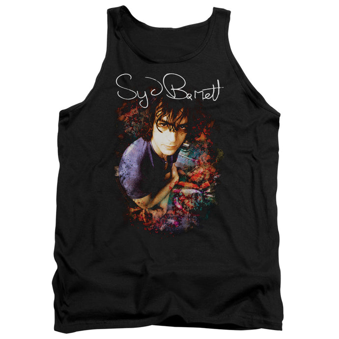 Syd Barrett Madcap Syd Mens Tank Top Shirt Black