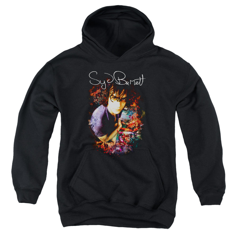 Syd Barrett Madcap Syd Kids Youth Hoodie Black