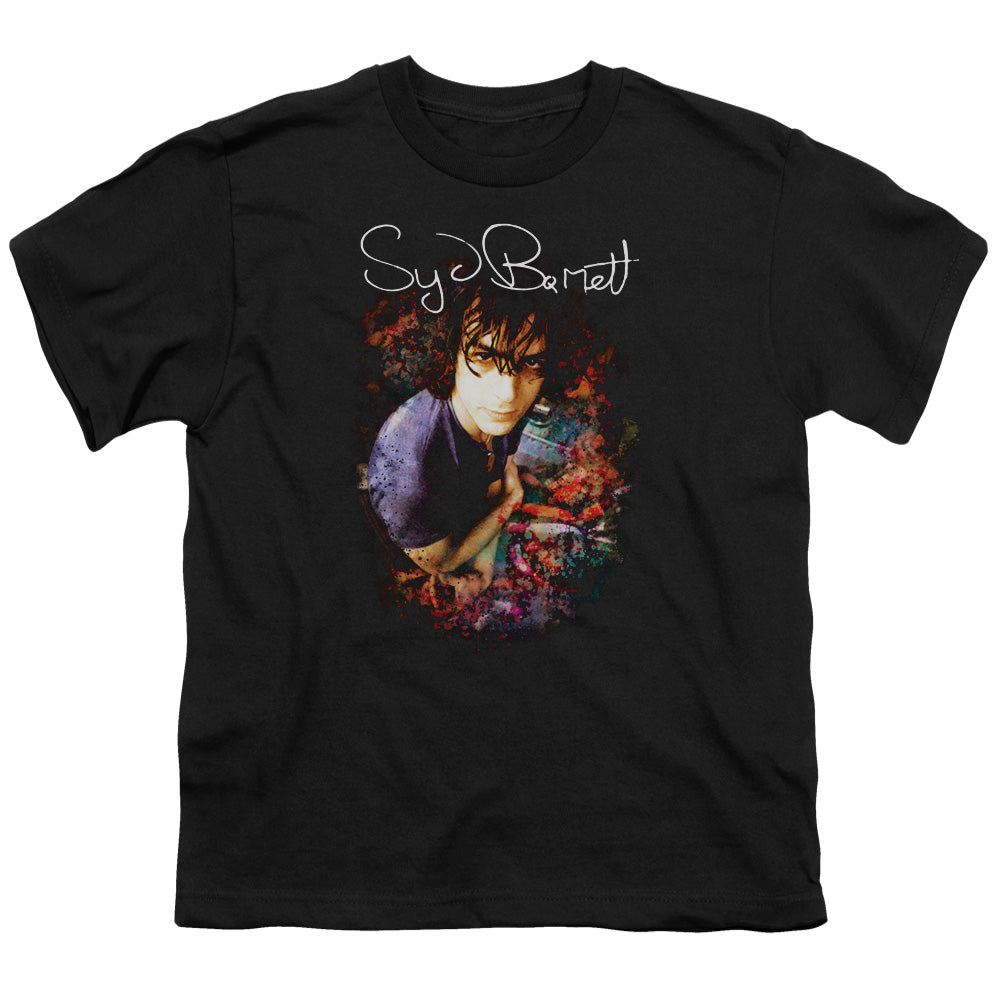 Syd Barrett Madcap Syd Kids Youth T Shirt Black