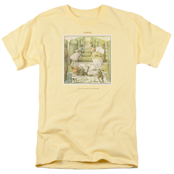 Genesis Selling England Mens T Shirt Yellow