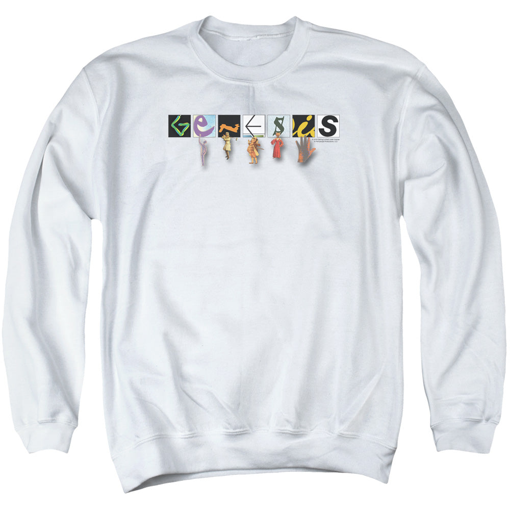 Genesis New Logo Mens Crewneck Sweatshirt White