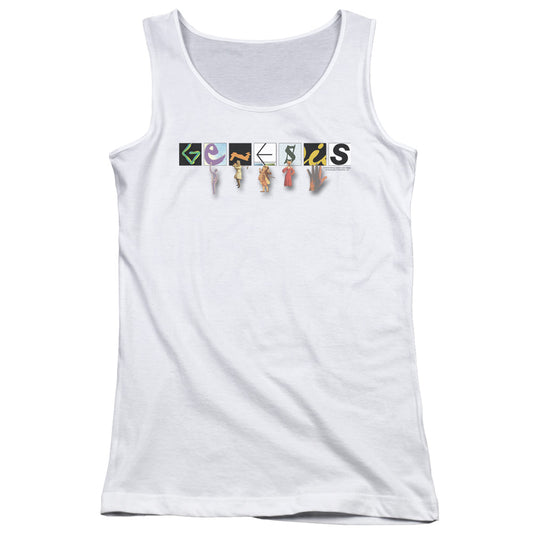 Genesis New Logo Womens Tank Top Shirt White