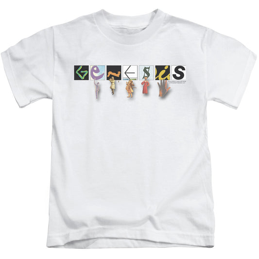 Genesis New Logo Juvenile Kids Youth T Shirt White