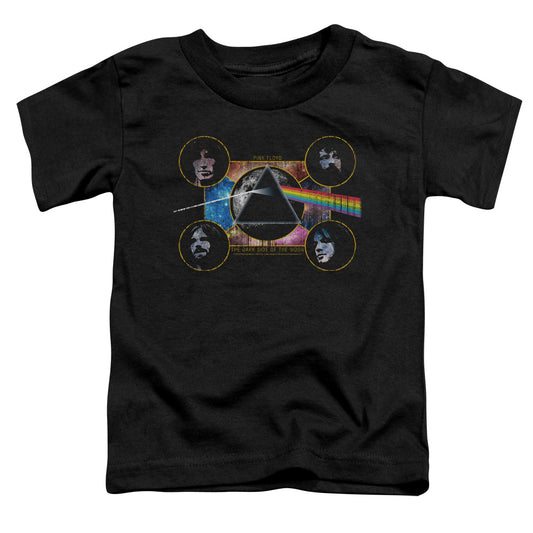 Pink Floyd Dark Side Heads Toddler Kids Youth T Shirt Black