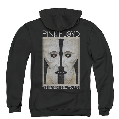 Pink Floyd The Division Bell Back Print Zipper Mens Hoodie Black