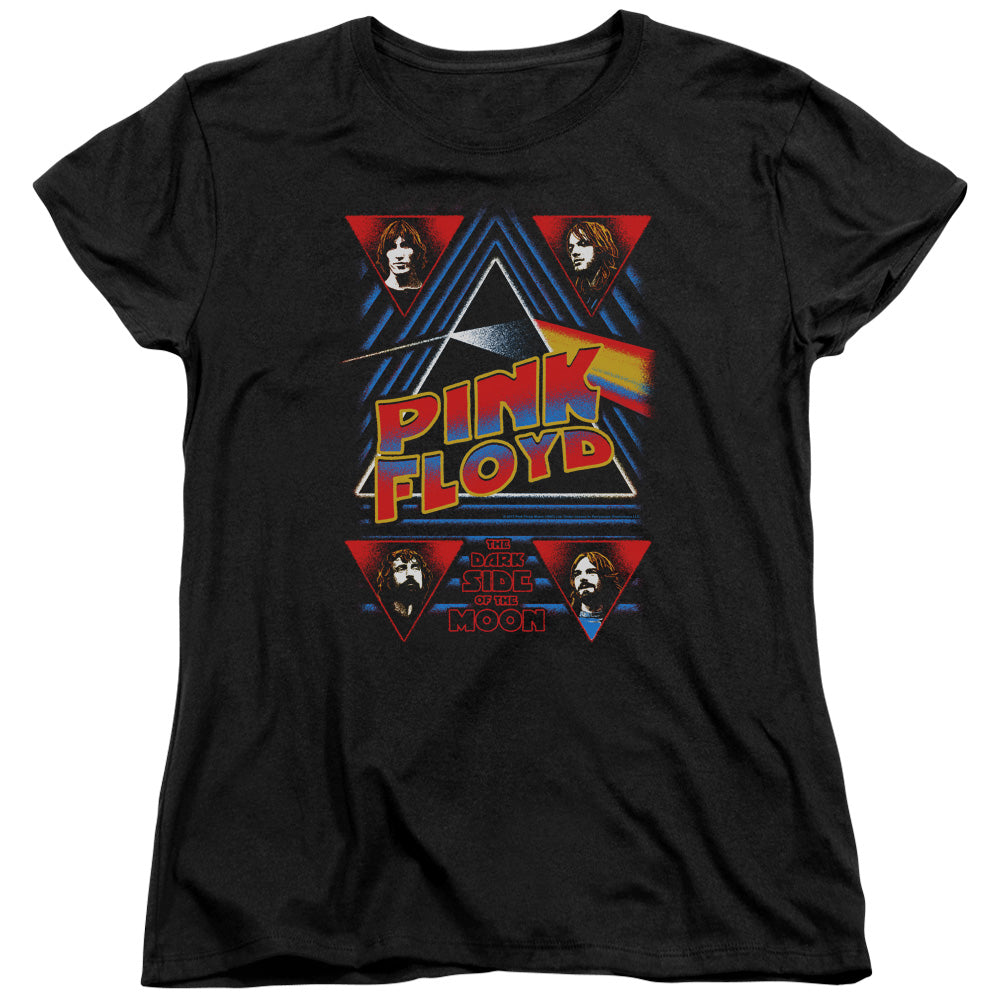 Pink Floyd Dark Side Womens T Shirt Black