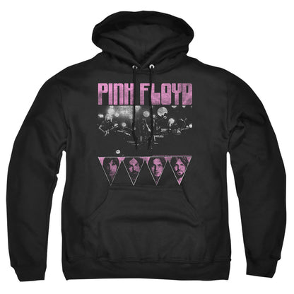 Pink Floyd Pink Four Mens Hoodie Black