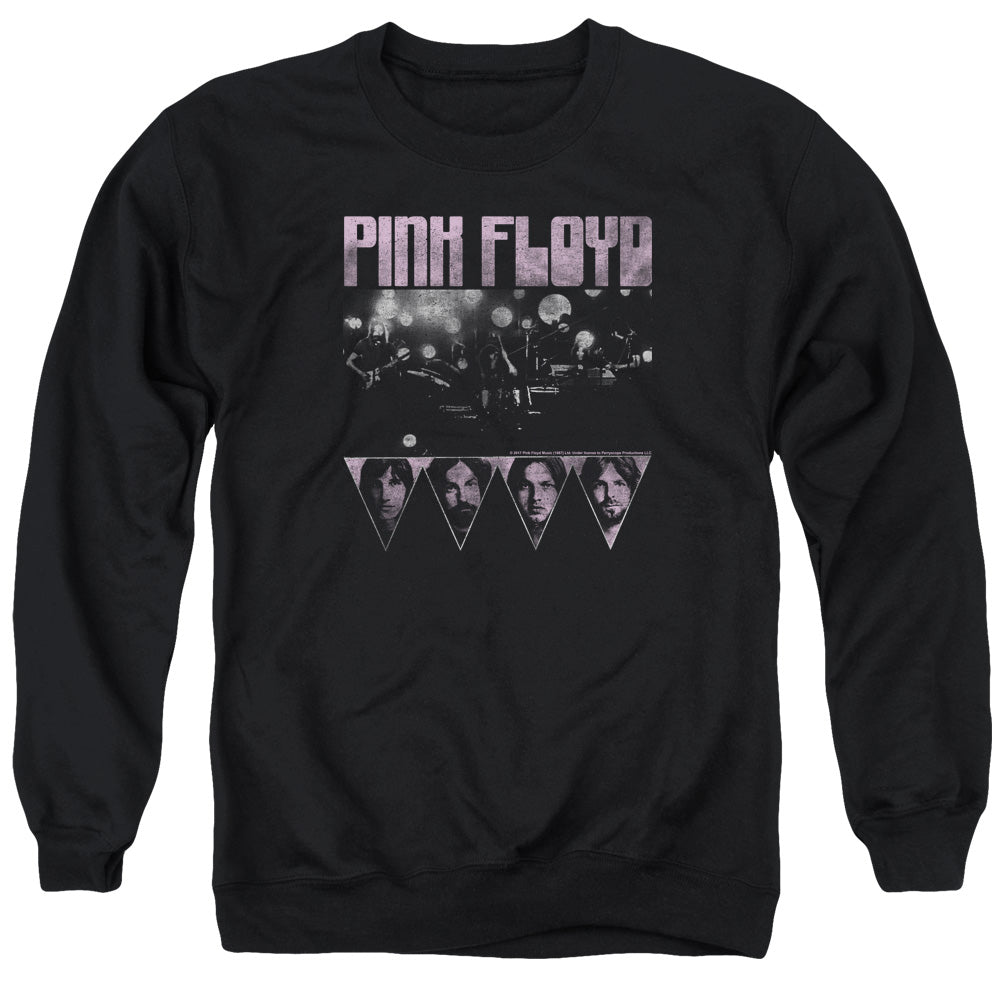 Pink Floyd Pink Four Mens Crewneck Sweatshirt Black