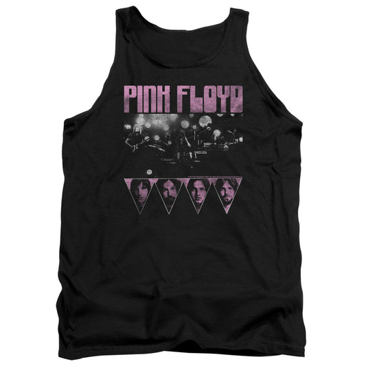 Pink Floyd Pink Four Mens Tank Top Shirt Black