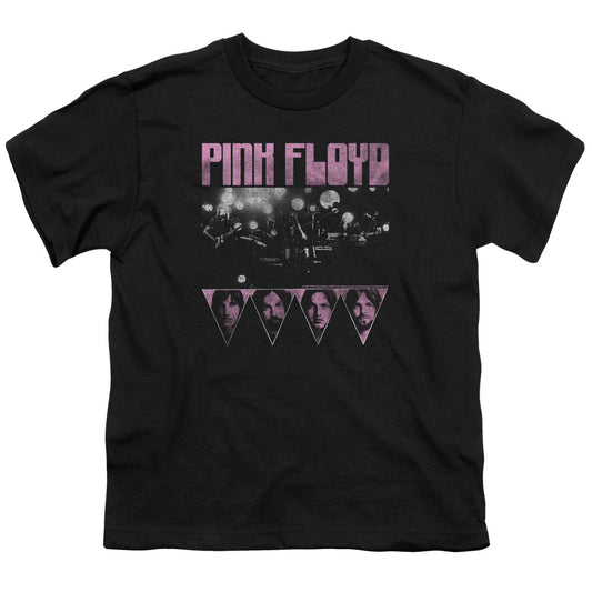 Pink Floyd Pink Four Kids Youth T Shirt Black