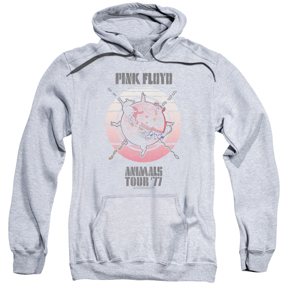 Pink Floyd Animals Tour 77 Mens Hoodie Athletic Heather